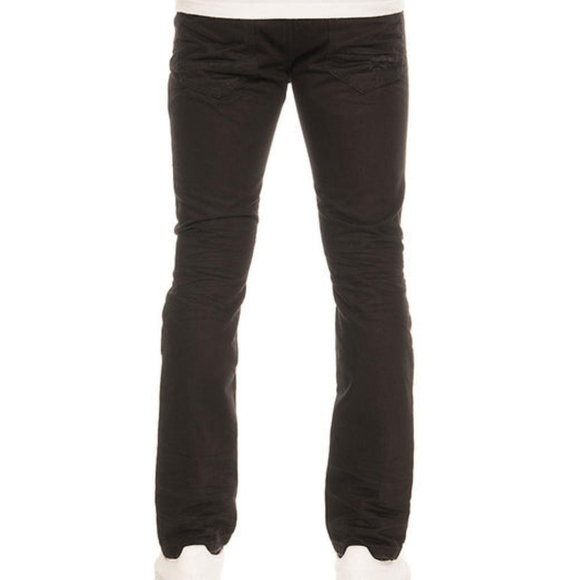 FBRK Mens Ripped Black Jeans 38W X 32L - Picture 8 of 10